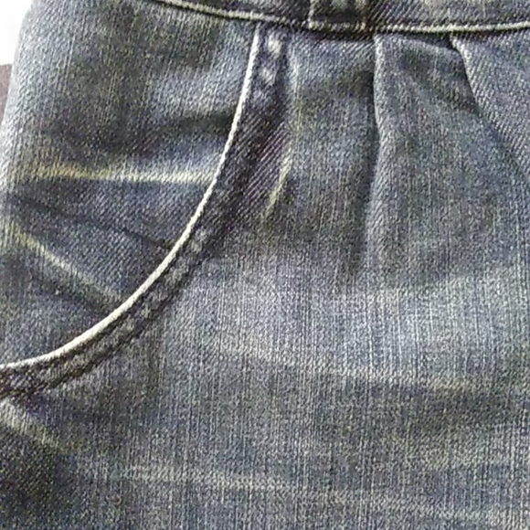 NWOT H&M Denim Button Up Dress Dark Wash - Picture 3 of 8